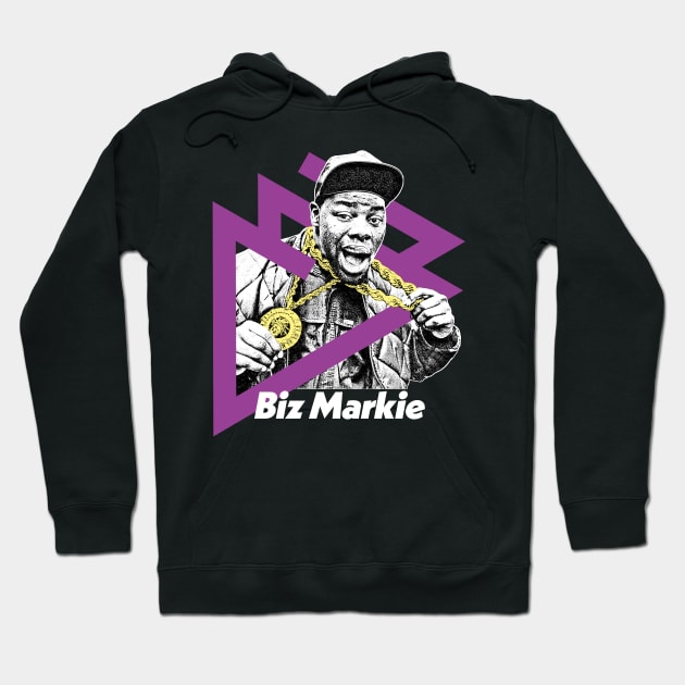 Biz Markie /\/\/ Original Old Skool Hip Hop Design Hoodie by DankFutura